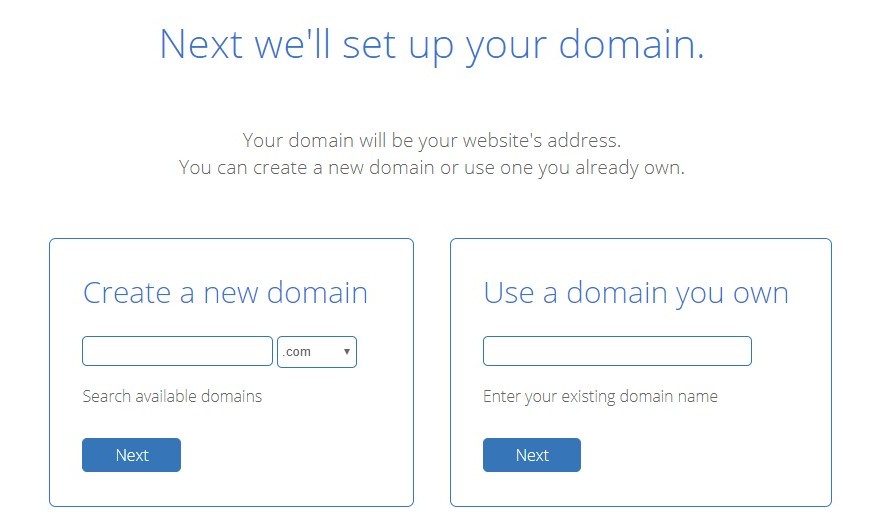 Domain Selection on Bluehost